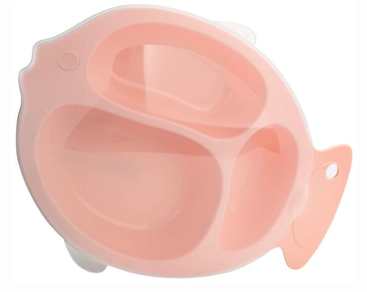 Dinner Plate For Kids - Divider Plate With Lid