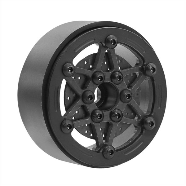Beadlock Wheel Hub Rim for 1/10 Rc Crawler Axial Scx10 Capra Trx4 C