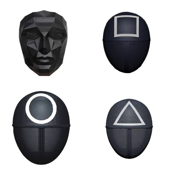 Squid Games Cosplay Masks - 4 Piece - Easy Trade