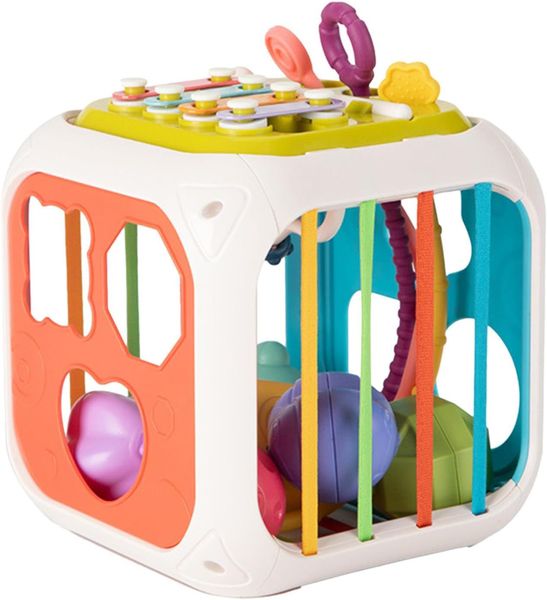 7 in 1 Baby Toys Activity Cube Montessori