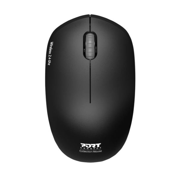 Port Connect Wireless Mouse Collection - Black