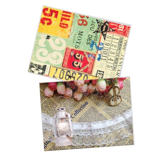 Decoupage Tear Resistant Transfers - Old School News Paper