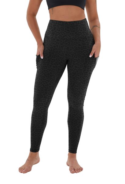 Women's High-Waisted Leggings - Workout Yoga Running Pants