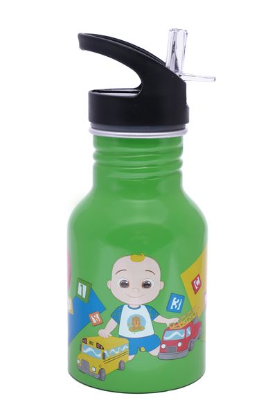 Cocomelon JJ Kids Drinking Bottle 300ml - Green