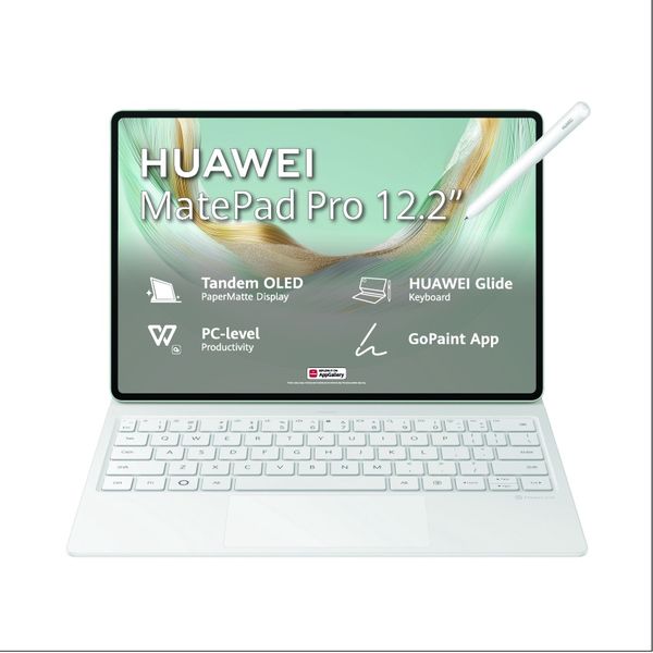 HUAWEI MatePad Pro 12.2" PaperMatte 512GB Wi-Fi Only Tablet + Keyboard &amp; M-Pencil
