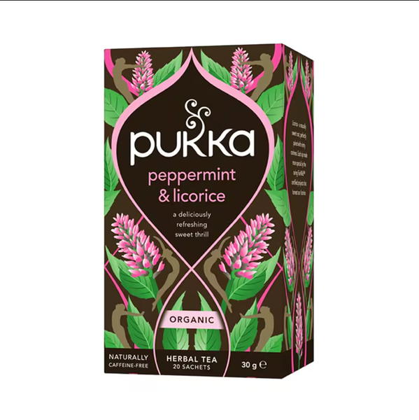 Pukka Peppermint &amp; Licorice Tea Bags - 20 pack