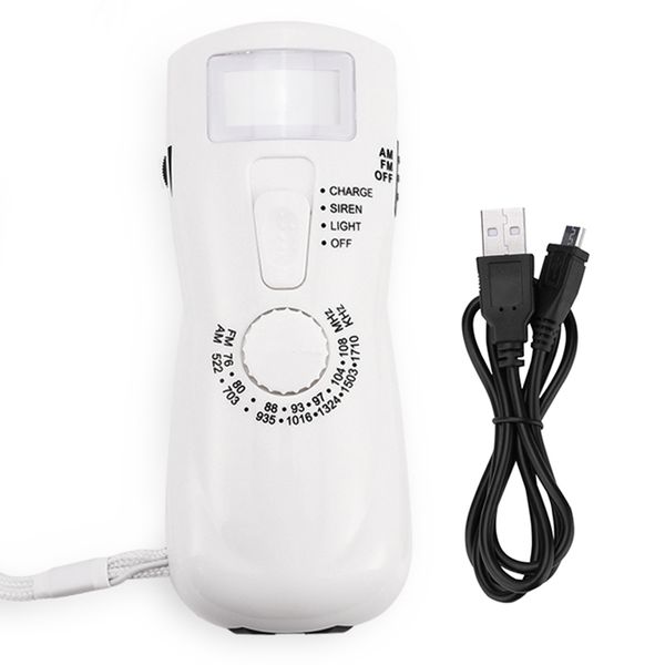 Portable Emergency Hand Crank Dynamo Power Supply AM/ FM Radio