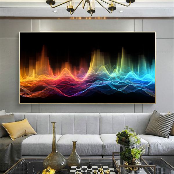 Canvas Wall Decor - Sound Spectrum - 0396