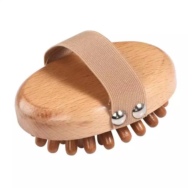 Handheld Wood Meridian Massage Brush