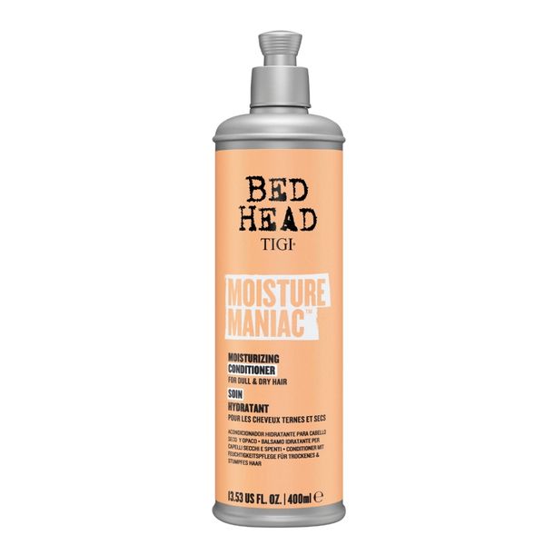 Bed Head Moisture Manic Conditioner with Argan Oil for Dull Hair 400ml