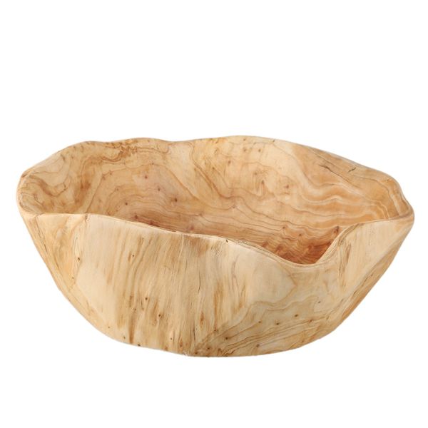 Household Fruit Bowl Wooden Candy Dish Fruit Plate Wood 25-29 Cm