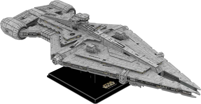 4D Star Wars: The Mandalorian - Imperial Light Cruiser - 265-Piece - 66cm 3D Puzzle