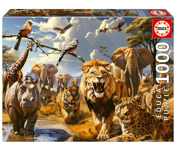 Educa Wild Animals 1000 Piece Puzzle