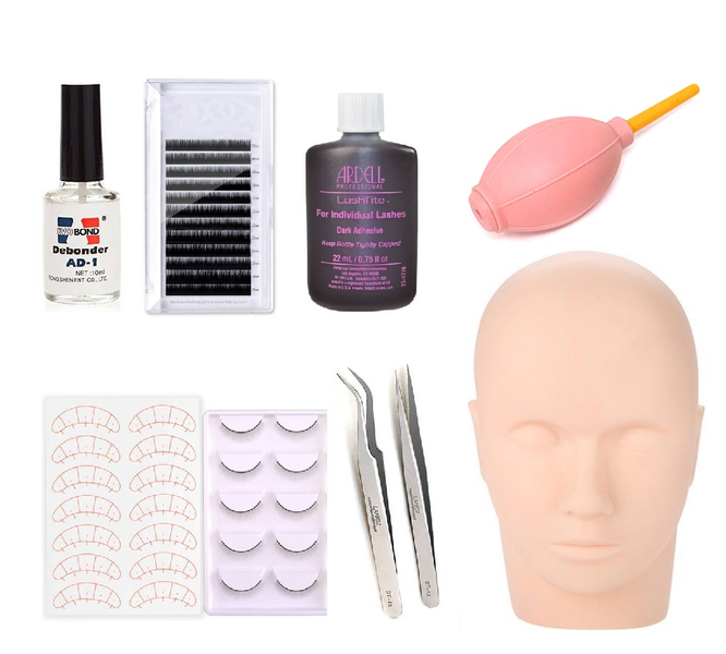 Individual Eyelashes Practice Kit - Set 2