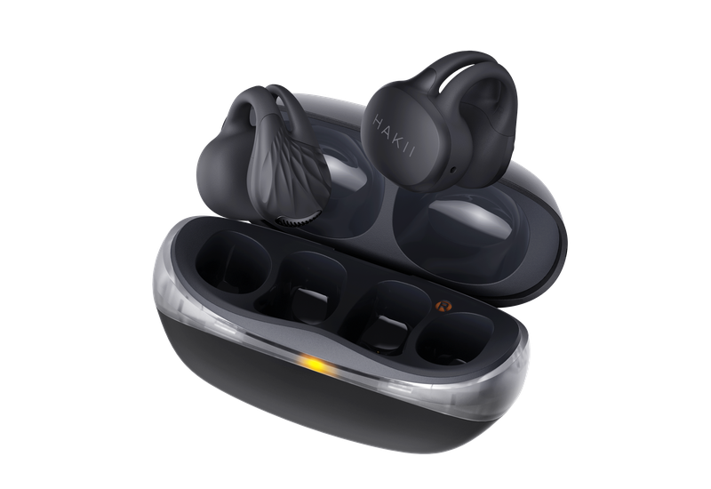 HAKII LINK Flexible Open-Ear Sports Bluetooth Clip-On EarBuds Earphone IPX5