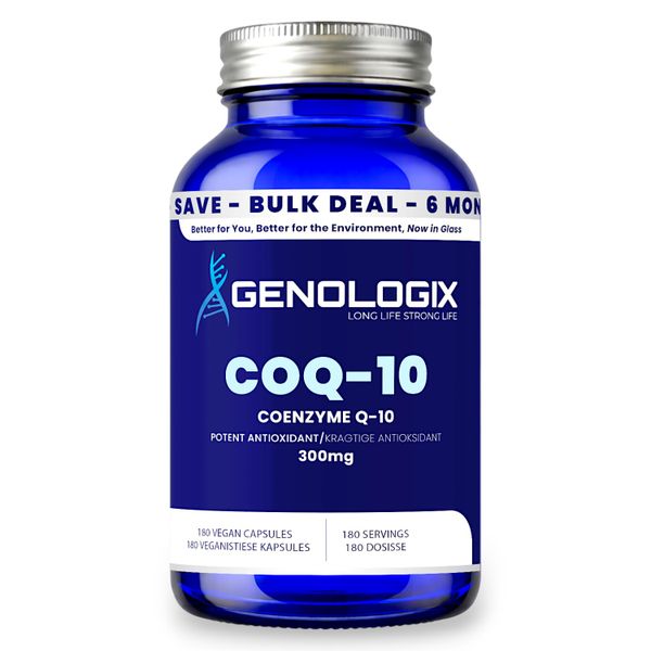 Genologix - CoQ10 300mg (BULK 180 Days Supply)