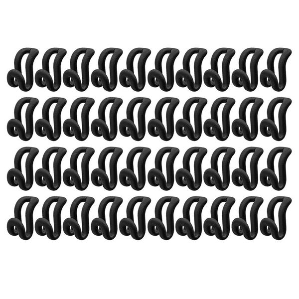 Clothes Hanger Connector Hooks,Flocking Hanger Hooks Space Saver Duty Cloth