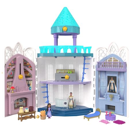 Disney Wish Rosas Castle Dollhouse Playset with 2 Mini Dolls+20 Accessories Image