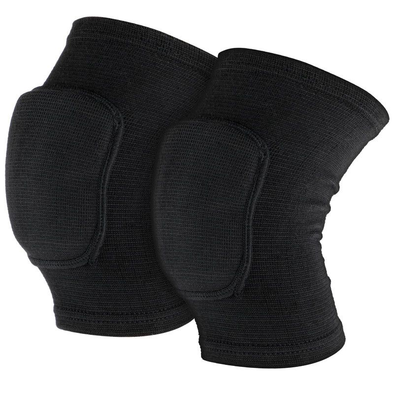 Sports Knee Pads - Black Size L - Set of 2
