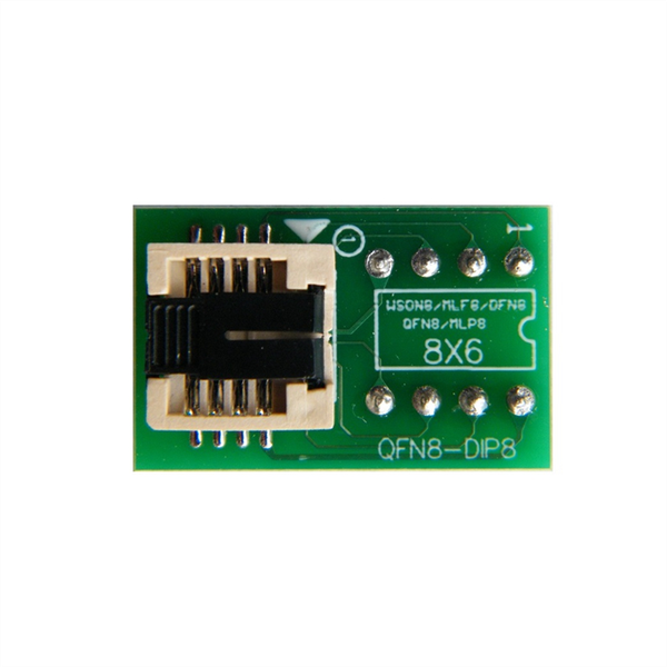 QFN8/WSON8/MLF8/MLP8/DFN8 TO DIP8 Programmer, 6X8mm IC Chips Socket