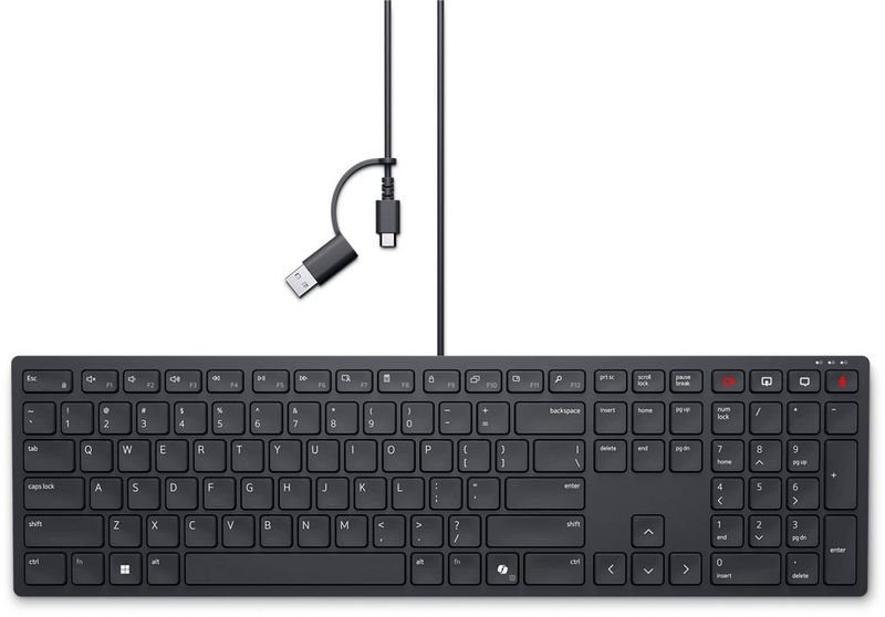 Dell KB525C Wired Collaboration Keyboard - US International (QWERTY)