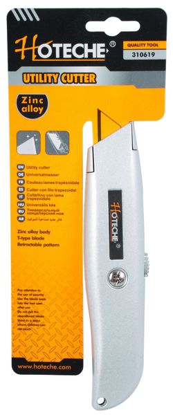 Hoteche Retractable Utility Kife / Box Cutter