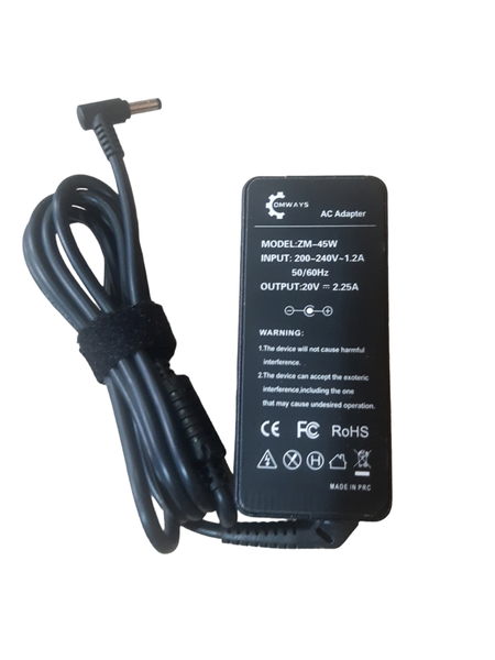 Comways - Replacement Charger For Lenovo 45W 20V 2.25A ( 4.0mm x 1.7mm )