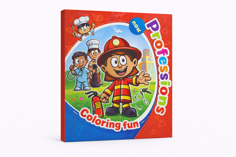 Proffessional Coloring Book -16 Pages-12 x Coloring Books