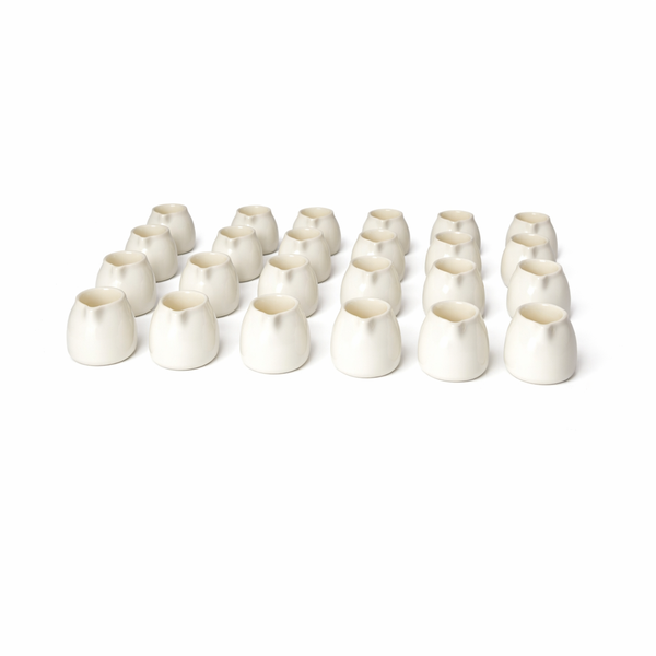 White Milk Jug - 24 Pack, 150ml, Café Quality