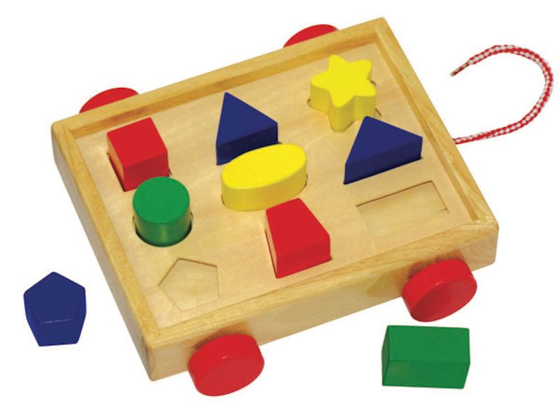 3D Shape Sorting Cart