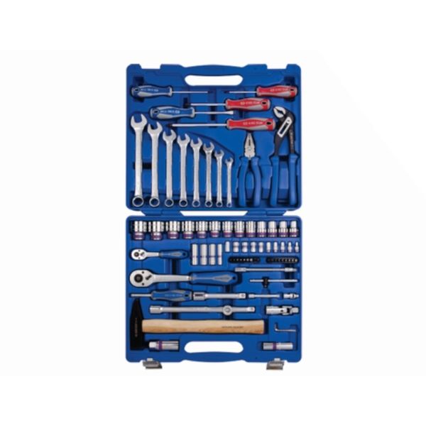 Combination Socket Set - 1/4" and 1/2"Dr - 77 Piece