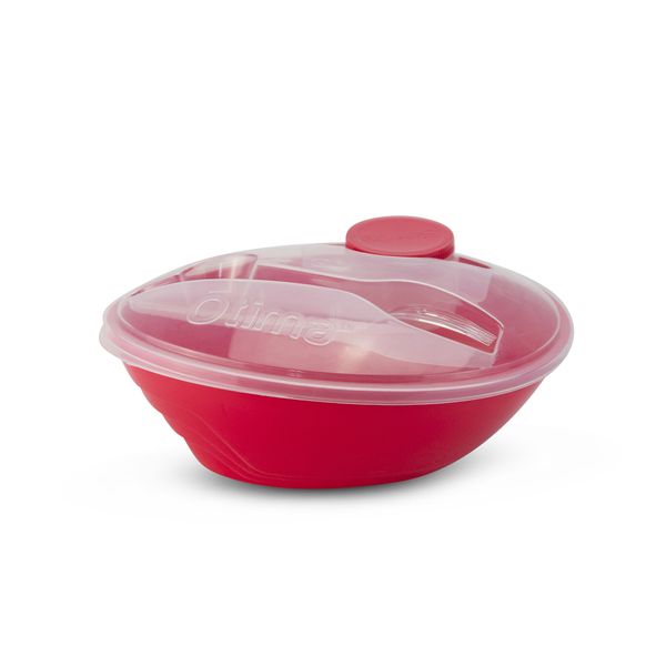 Otima - Meal To Go - BPA Free Plastic - Red - Single