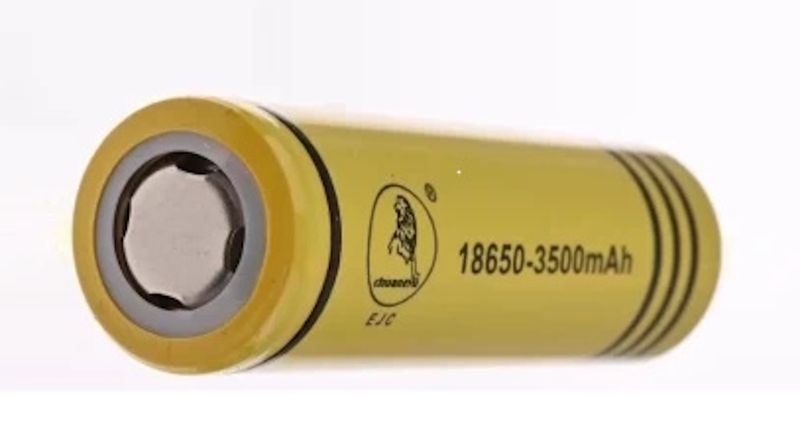 3000mAh 3.7V 18650 Li-ion Rechargeable Battery 1 Pack Flat