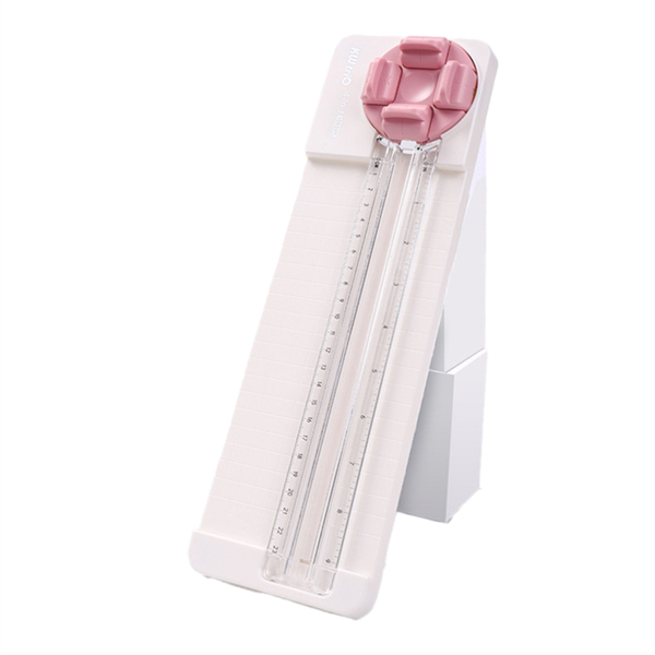 KW-TRIO 4-in-1 Paper Cutter Multi-Functional Knife Pink