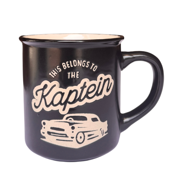 Manly Mug - Kaptein - Black