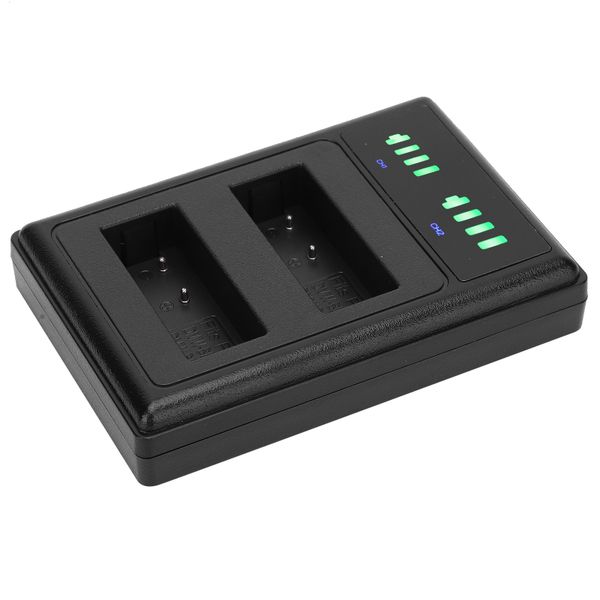 Dual DMW-BLE9 Charger with LCD