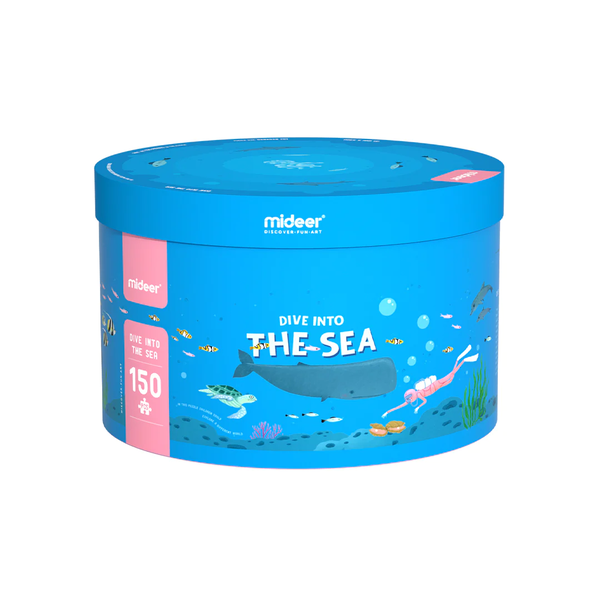 Mideer Circle Puzzle - Dive into the Sea