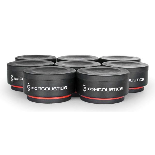 IsoAcoustics ISO-PUCK mini Modular Solution for Acoustic Isolation (8-Pack)