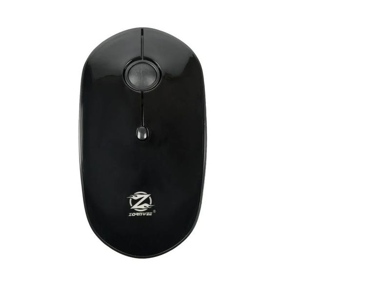 ZORNWEE 2.4G wireless W880 charging mute mouse (Black &amp;Red)