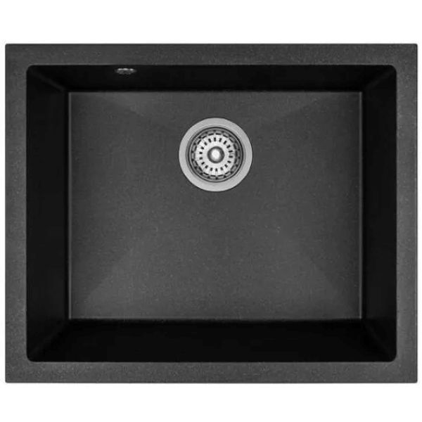 Kitchen Sink Ibiza Undermount With Single Bowl Black L46Xw56Xd20Cm