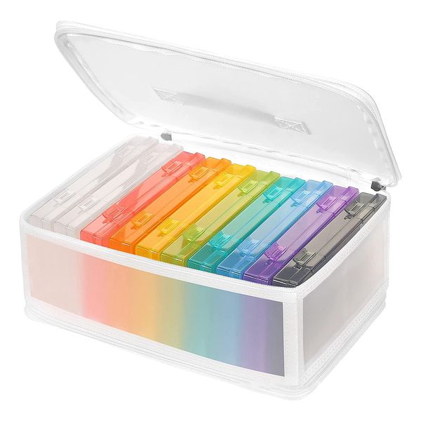4x6 Inch Photo Storage Boxes Photo Case with Handle