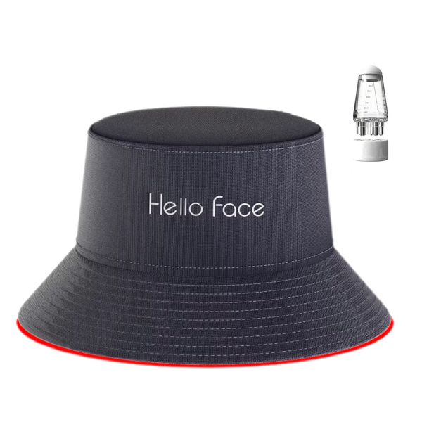 Hello Face T100 LED Hair Regrowth Red Light Therapy Bucket Hat