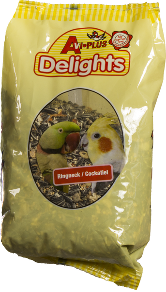 Avi-Plus - Delights Ringneck/Cockatiel Bird Food 1kg