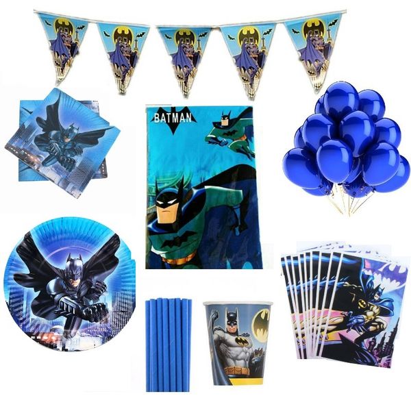 Batman Party Bag 62 Pieces