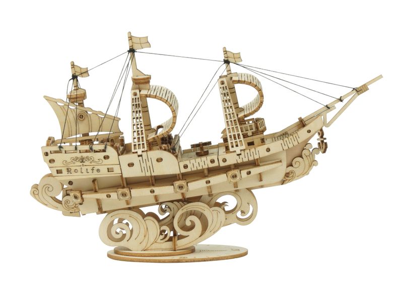 Robotime Wooden Sailing Ship - 118 Pieces