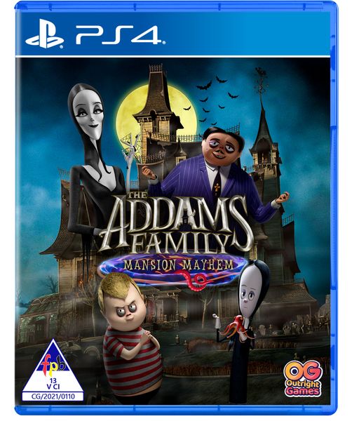 Bandai - The Addams Family: Mansion Mayhem - PS4