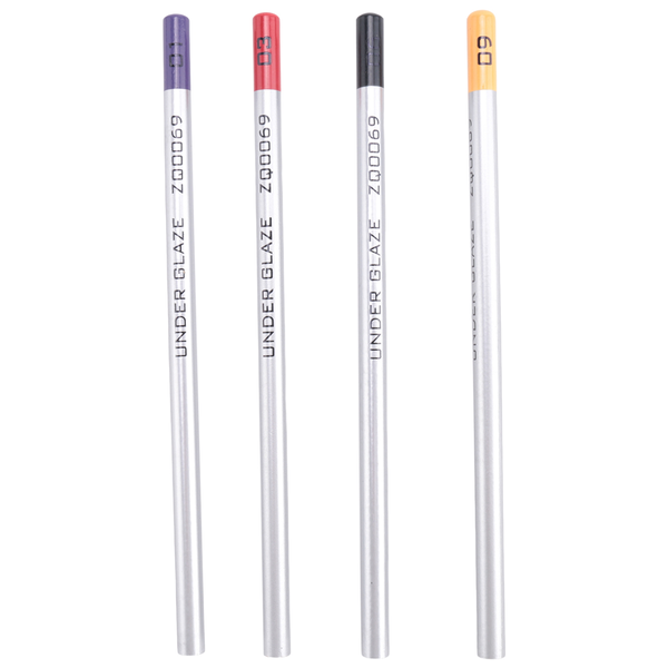 4Pcs Underglaze Pencils, Precision Underglaze Pencil for Pottery A