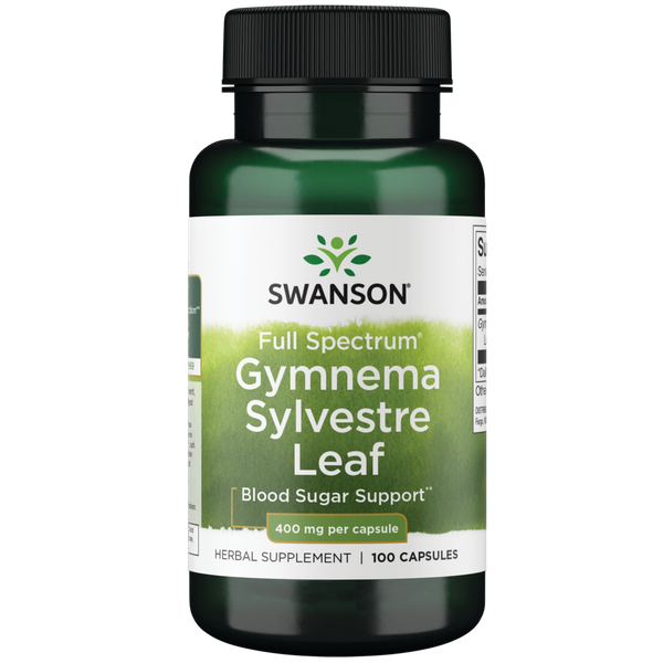 Swanson Full Spectrum Gymnema Sylvestre Leaf 400 mg 100 Caps