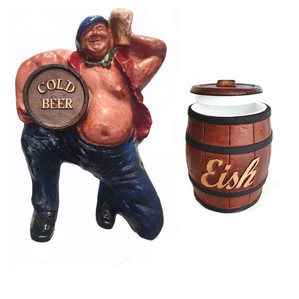 Eish Cold Beer 2 in 1 Combo (Barrel Man Cold Beer + Eish ice Bucket)