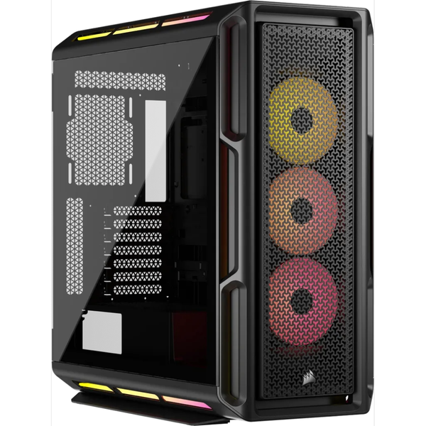 Corsair iCUE LINK 5000T LX RGB Mid-Tower Gaming PC Case, 3×120 mm RGB Fans